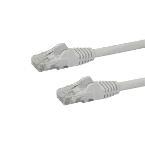 100Ft White Snagless Cat6 Utp