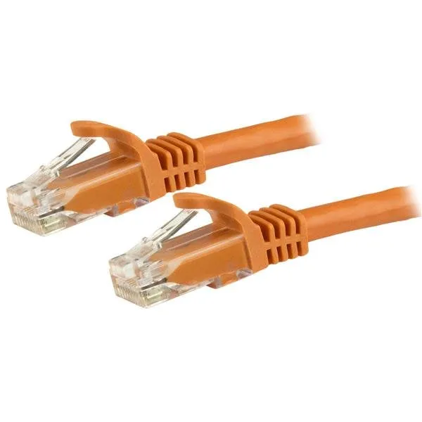 15M Orange Snagless Cat6 Utp