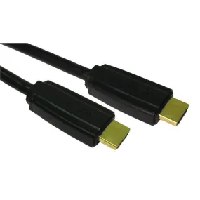 1M V1.4 Hdmi M-M Cable Bl Gold Conns