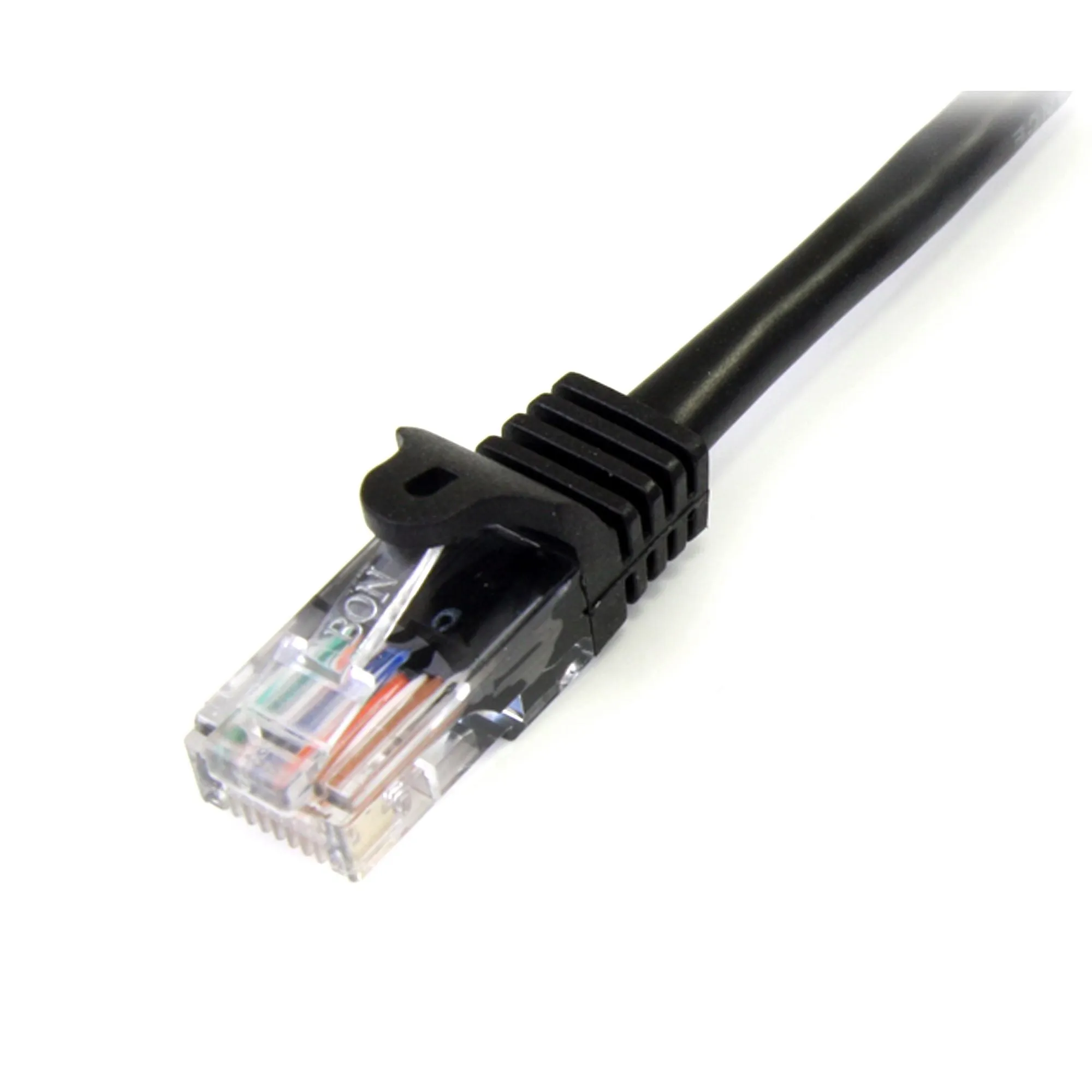 2M Cat 5E Black Snagless