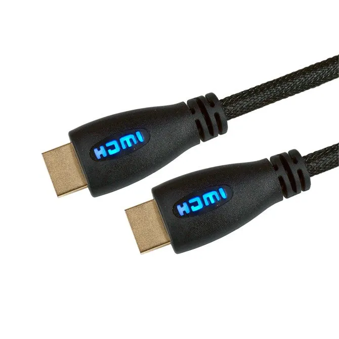 5M Fast Hdmi W/Eth Blue Gold Conns