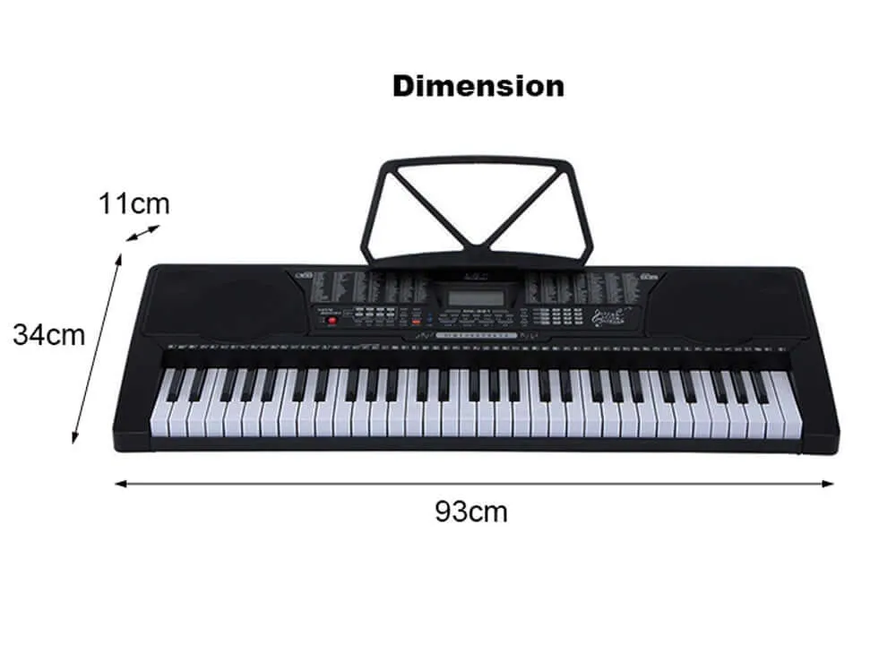 61 Key Electronic Keyboard Piano