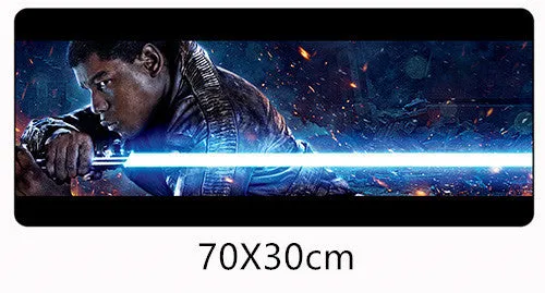 70x30cm Star Wars Force Unleashed Mouse Pad Speed Gamer Gaming Eat Chicken Mousepad America Fashion Laptop Notebook Mat XL