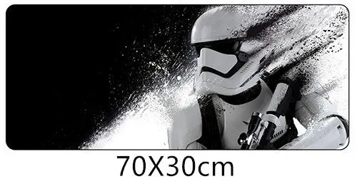 70x30cm Star Wars Force Unleashed Mouse Pad Speed Gamer Gaming Eat Chicken Mousepad America Fashion Laptop Notebook Mat XL