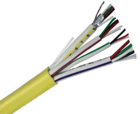 Access Control Composite Cable - Plenum - CMP/CL2P, (18/4 AWG   22/4 AWG   22/2 AWG   22/3 AWG Shielded), 630 Ft