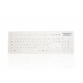 Accumed 104V2 IP68 Smart Card Reader Medical/Industrial Waterproof Keyboard