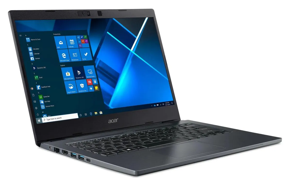 Acer Travelmate P414-51 Ex lease i5-1135G7 Turbo 4.20GHz 8GB RAM 256GB SSD 14" Webcam Win 11 Pro