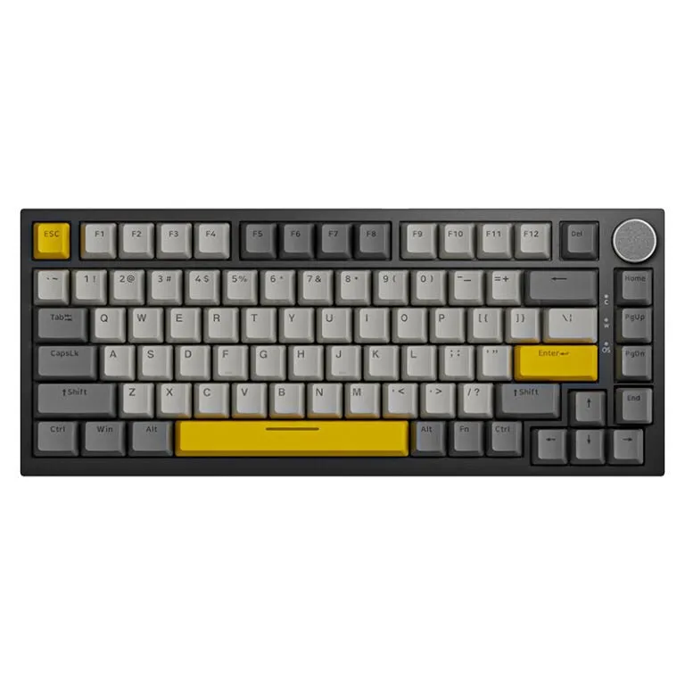 Ajazz AK820 Gray Mechanical keyboard RGB (Moon switch)