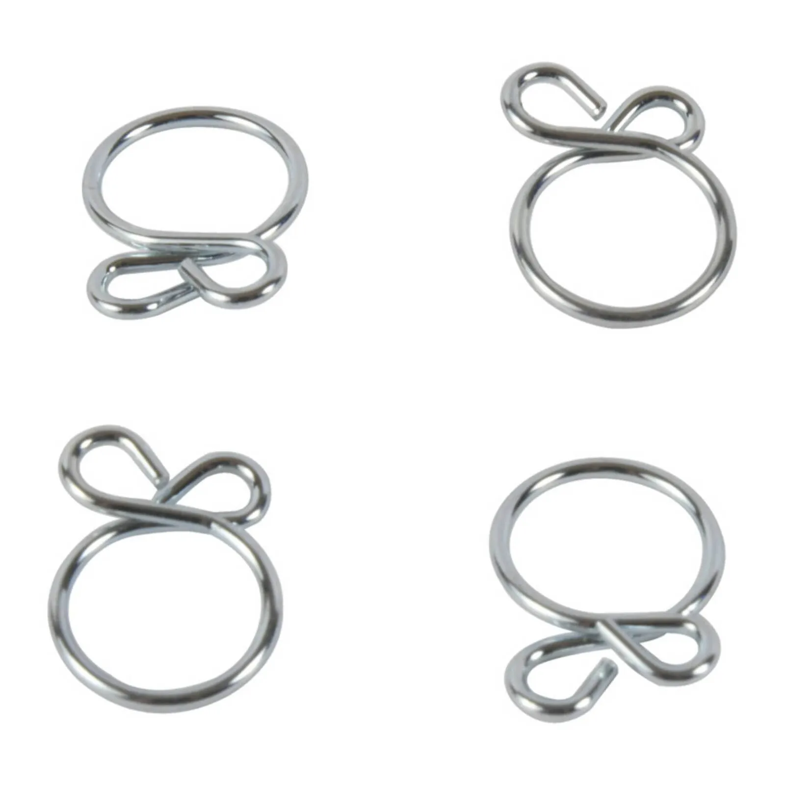 All Balls Racing Fuel Hose Clamp Kit - 11.5mm Wire (4 Pack)