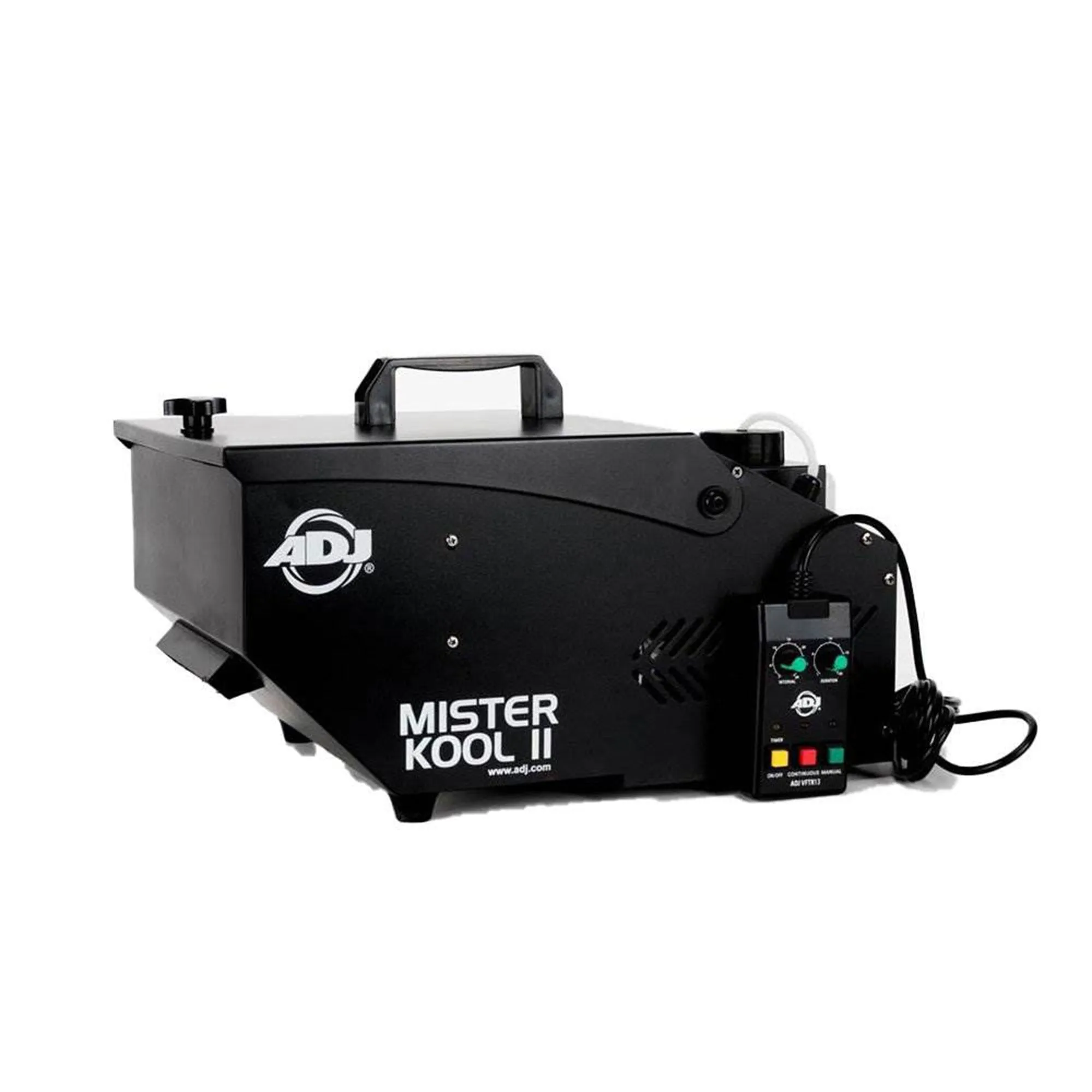 American DJ Mister Kool II Black Low Lying Water Smoke Fog Machine with Remote