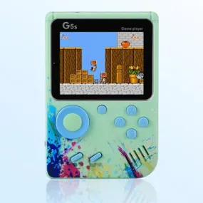 Amisha Gift Gallery Video Game for Kids G5S 3 Inch Color Display 500 in 1 Retro Portable Mini Handheld Video Game for Kids Color Game Player Built-in Games