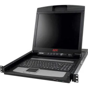 APC AP5717 17" Rack LCD Console, 1U Rack-Mountable Keyboard, Mouse, and LCD Console