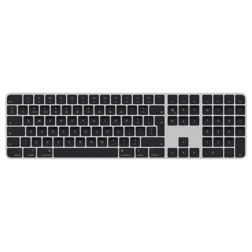 Apple Magic keyboard Universal USB   Bluetooth QWERTY UK English Black, Silver