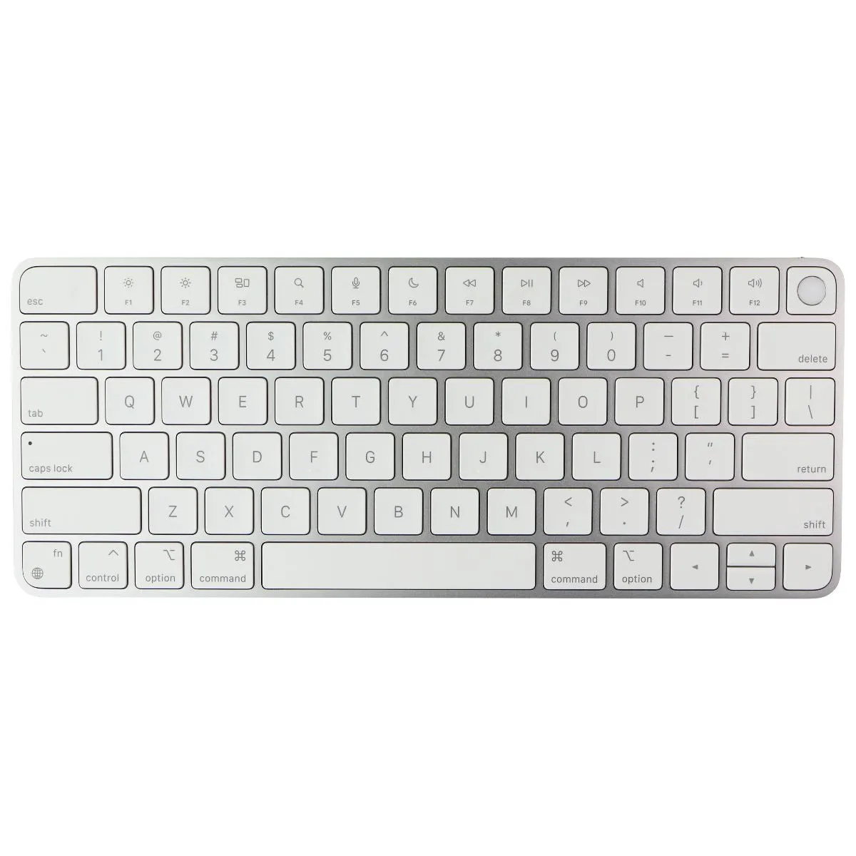 Apple Magic Keyboard w/ Touch ID for Mac (Wireless, Rechargable) English - White