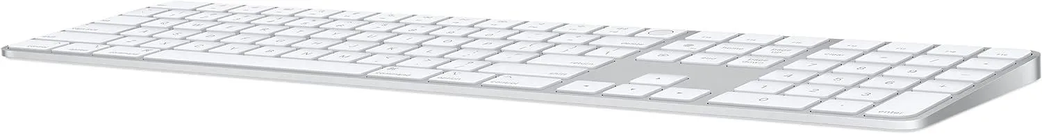 Apple Magic Keyboard with Touch ID & Numeric Keypad Portuguese Silver A2520 - MK2C3PO/A