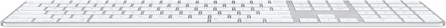 Apple Magic Keyboard with Touch ID & Numeric Keypad Portuguese Silver A2520 - MK2C3PO/A