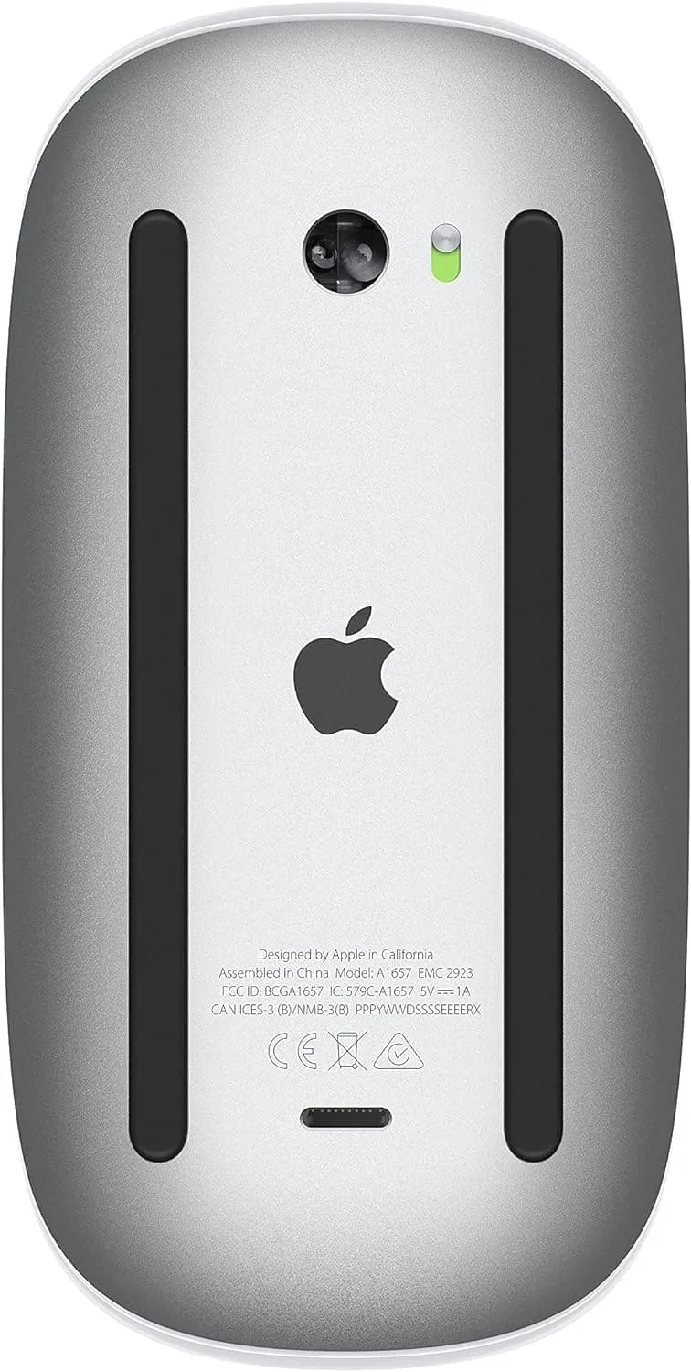 Apple Magic Mouse - Bluetooth, Rechargeable, White Mac & iPad Compatible