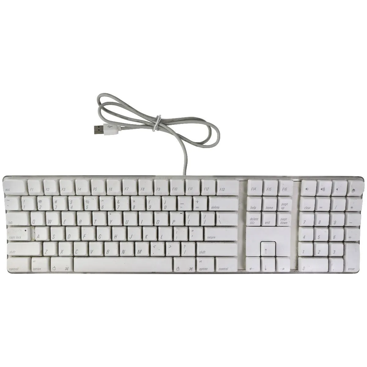 Apple Original (A1048) Wired USB Keyboard for Mac - White