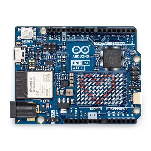 Arduino UNO R4 WiFi ABX00087 | All-In-One kit with enhanced processing power Wifi/Bluetooth enabled