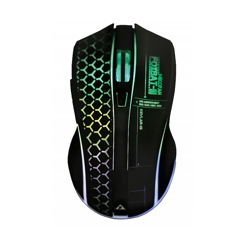 Armaggeddon Wireless Gaming Mouse Foxbat 3 Kevlar13 Pro