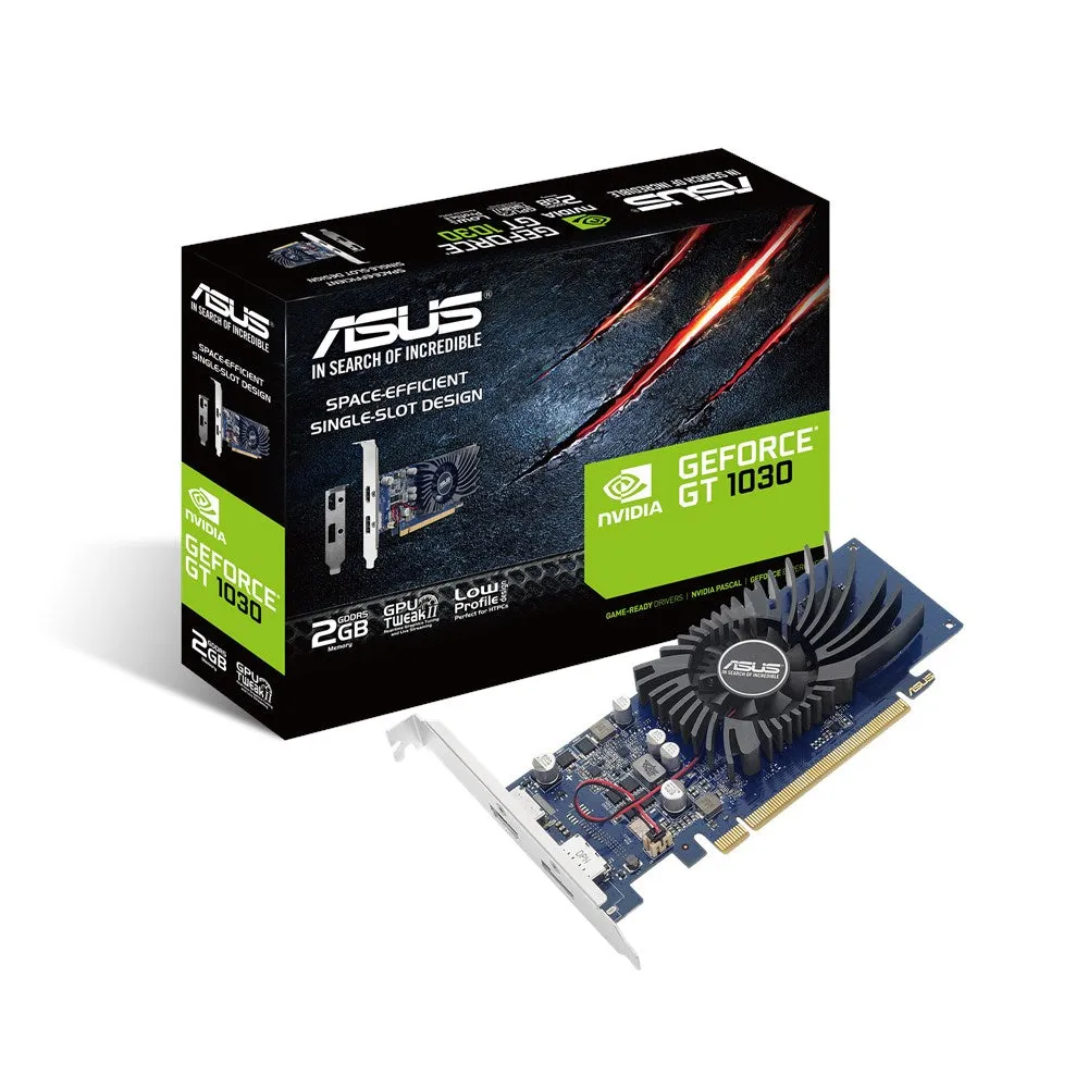 Asus Gt1030-2G-Brk - Graphics Card - Gf Gt 1030 - 2 Gb