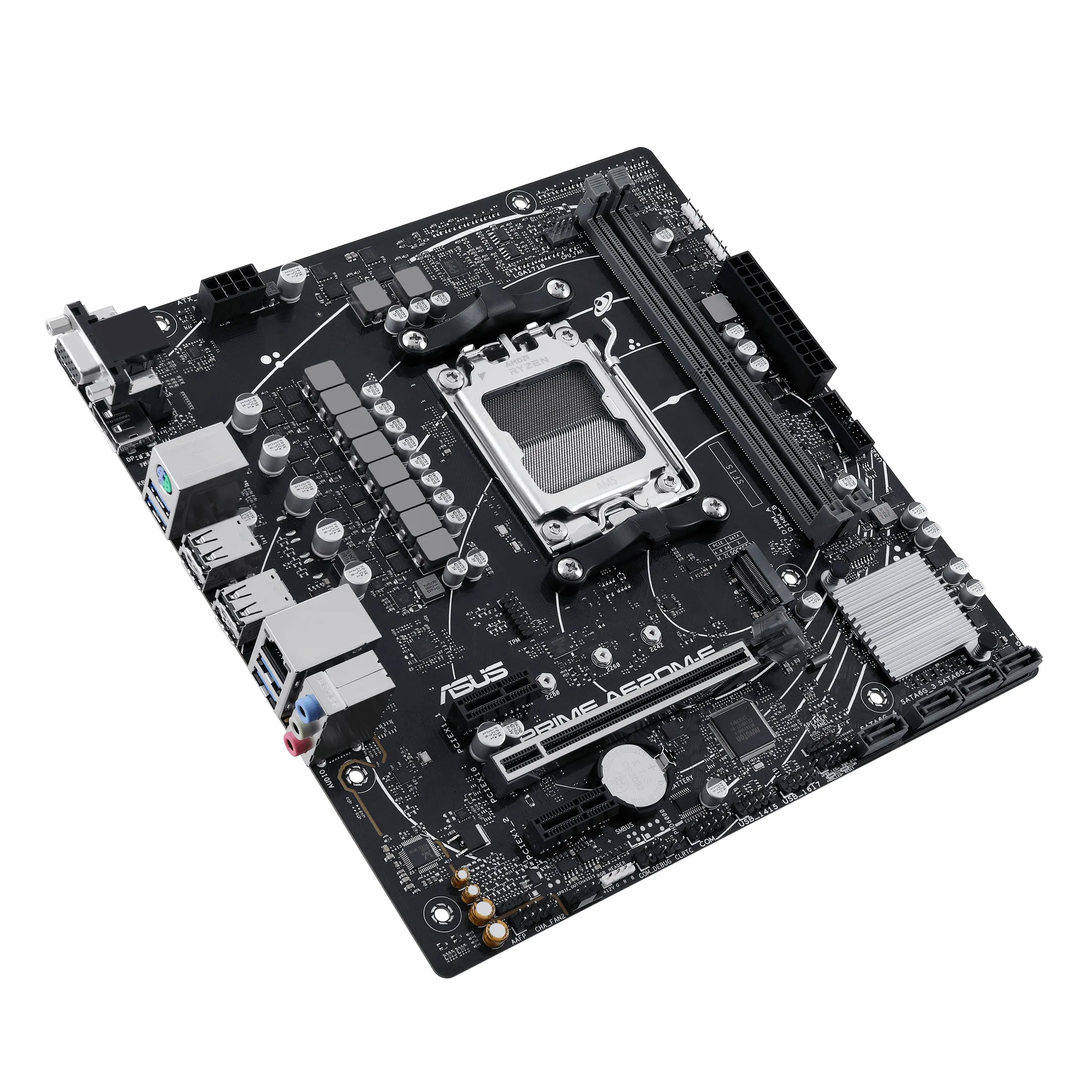 Asus Mainboard Prime A620m-E-Csm - Micro Atx - Socket Am5 - Amd A620