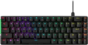 ASUS ROG Falchion Ace 65% RGB Gaming Keyboard with NX Red Switches and PBT Keycaps