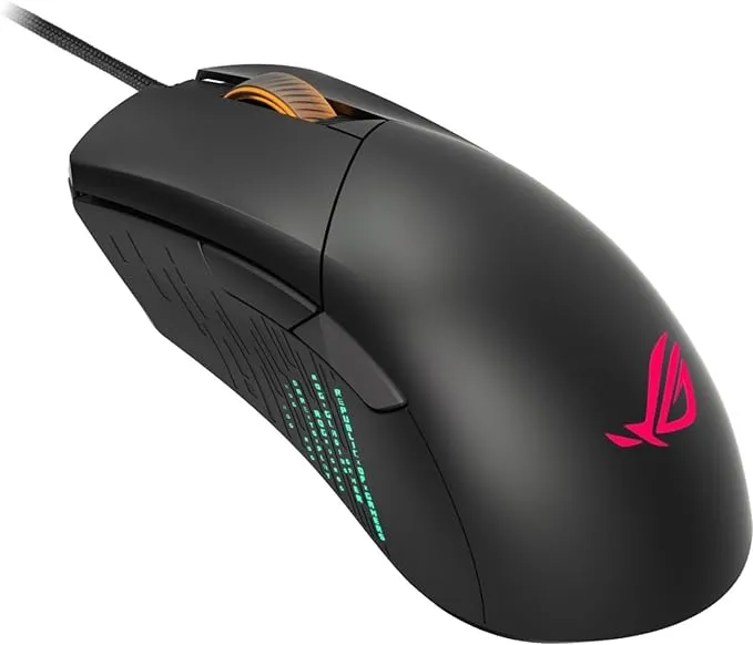 ASUS ROG Gladius III Wired Gaming Mouse - 19,000 DPI, Hot Swappable Switches, Ergo Shape, RGB Lighting