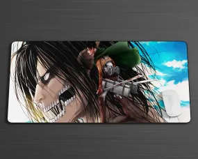 Attack on Titan Eren Yeager Gaming Mouse Pad