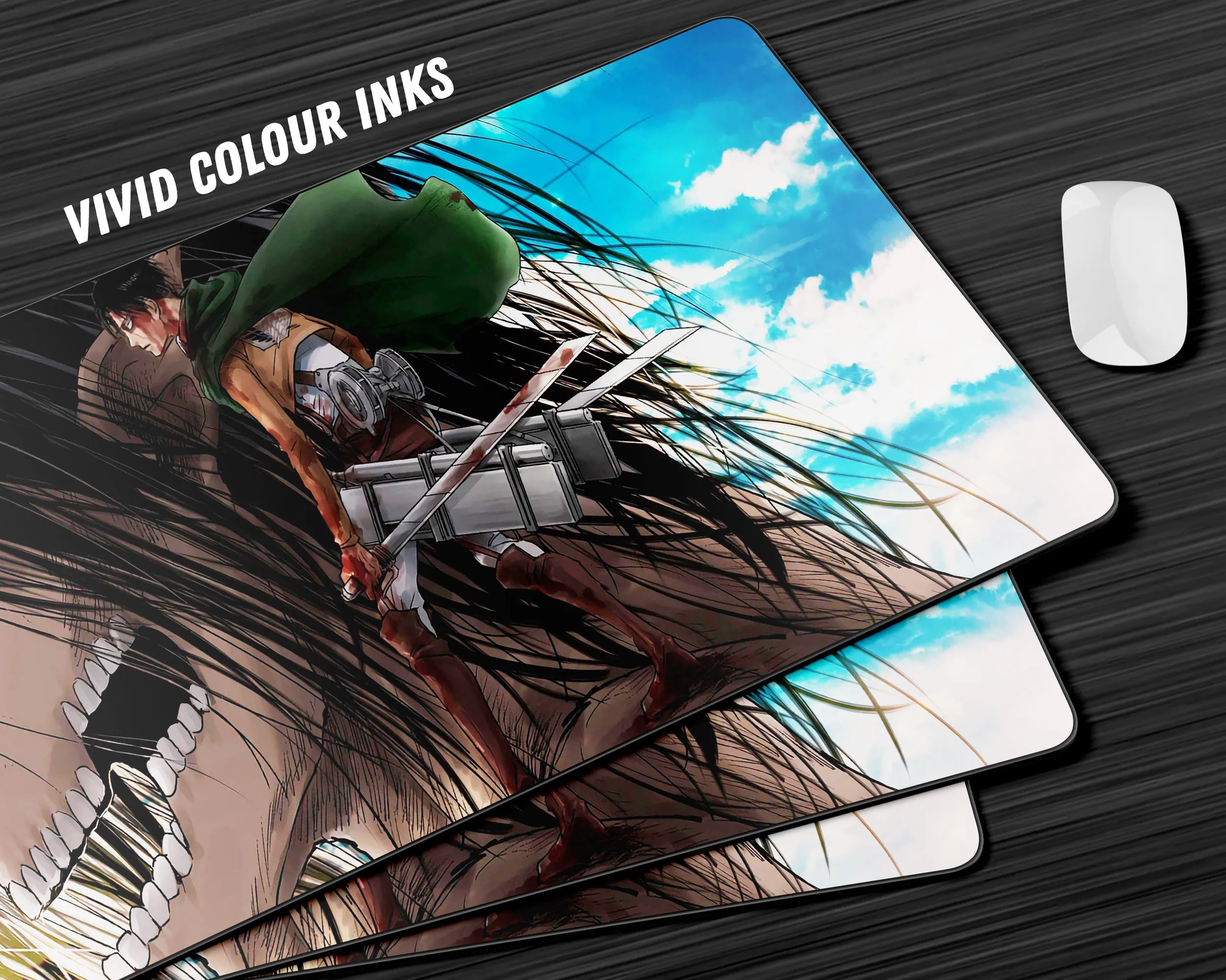 Attack on Titan Eren Yeager Gaming Mouse Pad