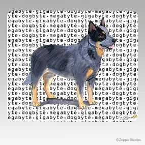 Australian Cattle Dog Megabyte Mouse Pad