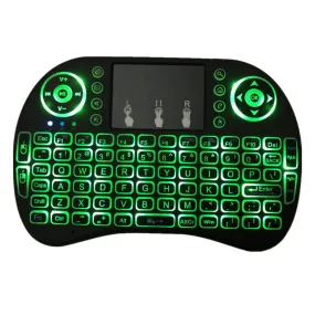 Backlit I8 Mini Wireless Keyboard Mouse 2.4ghz USB Keyboard for Laptop Smart TV