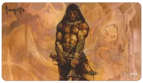 Barbarian Standard Gaming Playmat Mousepad by Frank Frazetta