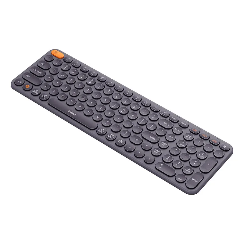 Baseus K01B Wireless Tri-Mode Keyboard Frosted Gray