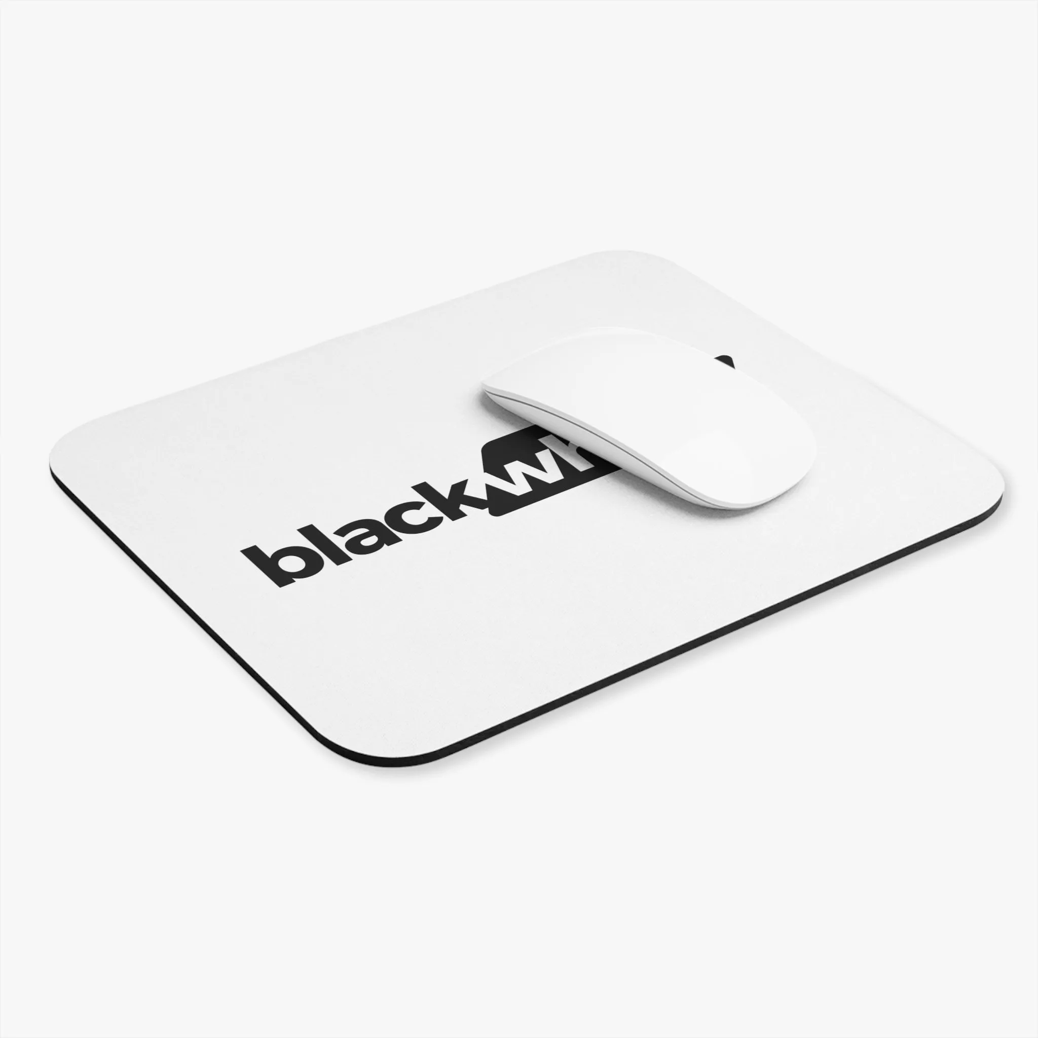 Black White: Printed Mouse Pad