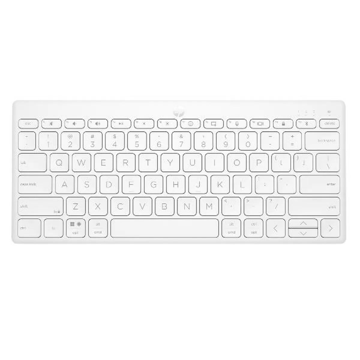 Bluetooth Keyboard HP 350 Spanish Qwerty White