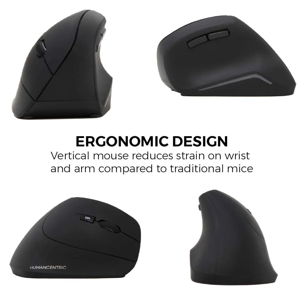 Bluetooth Vertical Adjustable Wireless Ergonomic Mouse