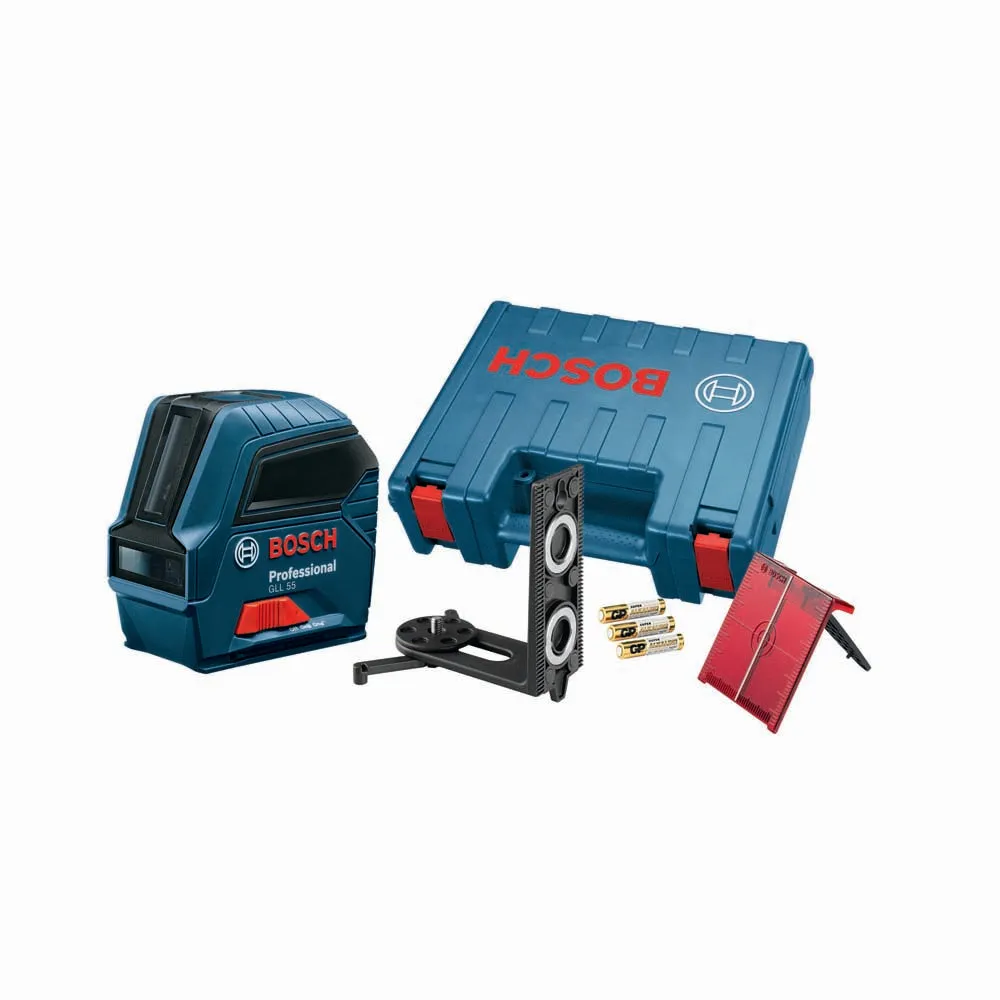 Bosch GLL 55 Self-Leveling Cross-Line Laser