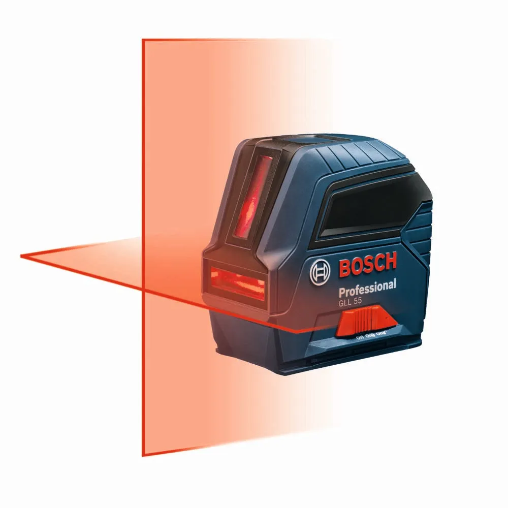 Bosch GLL 55 Self-Leveling Cross-Line Laser