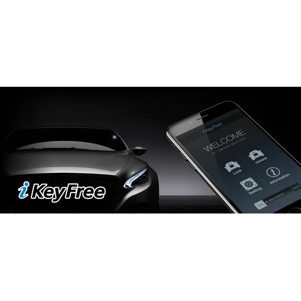 BOYO iKeyFree - Smart Keyless Entry System via Smartphone for your Vehicle (iOS & Android Compatible)