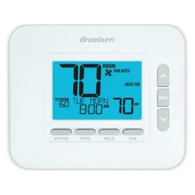 Braeburn 2H/1C Programmable Thermostat with Dry Contact Model 4030