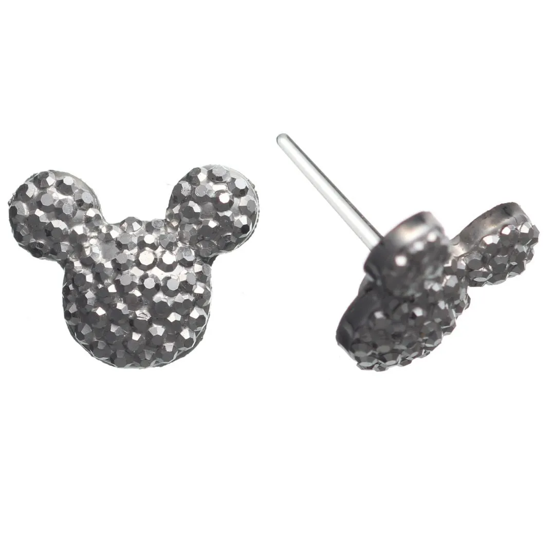 Bubble Mouse Studs Hypoallergenic Earrings for Sensitive Ears Made with Plastic Posts