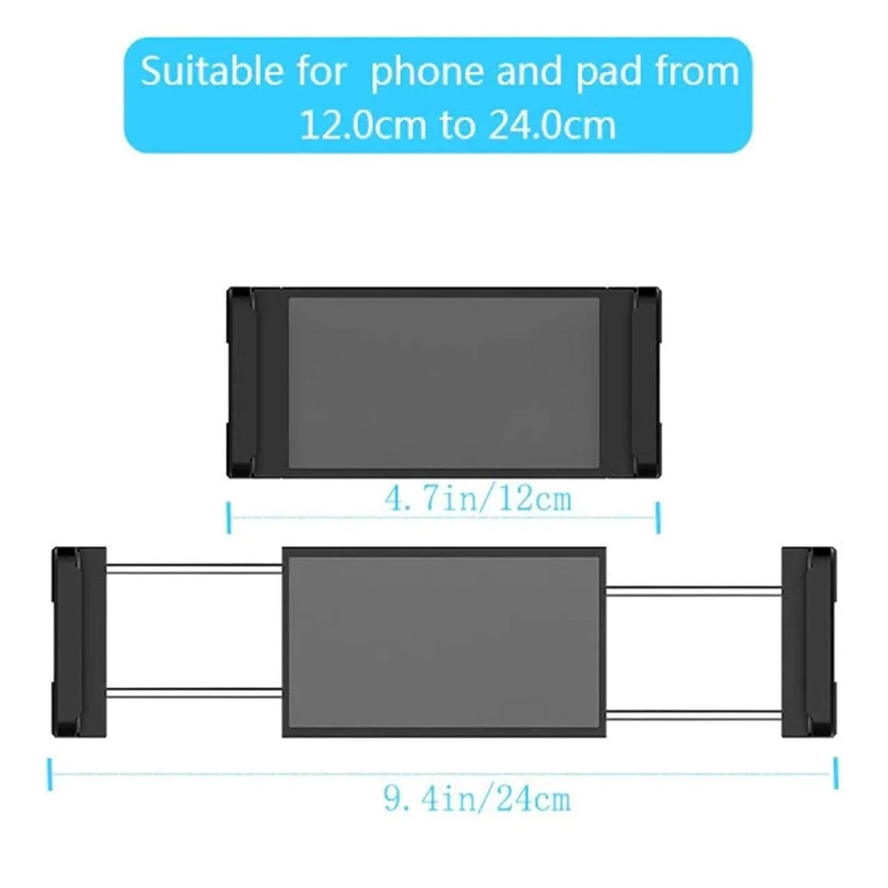 Car Headrest IPAD & Mobile Holder