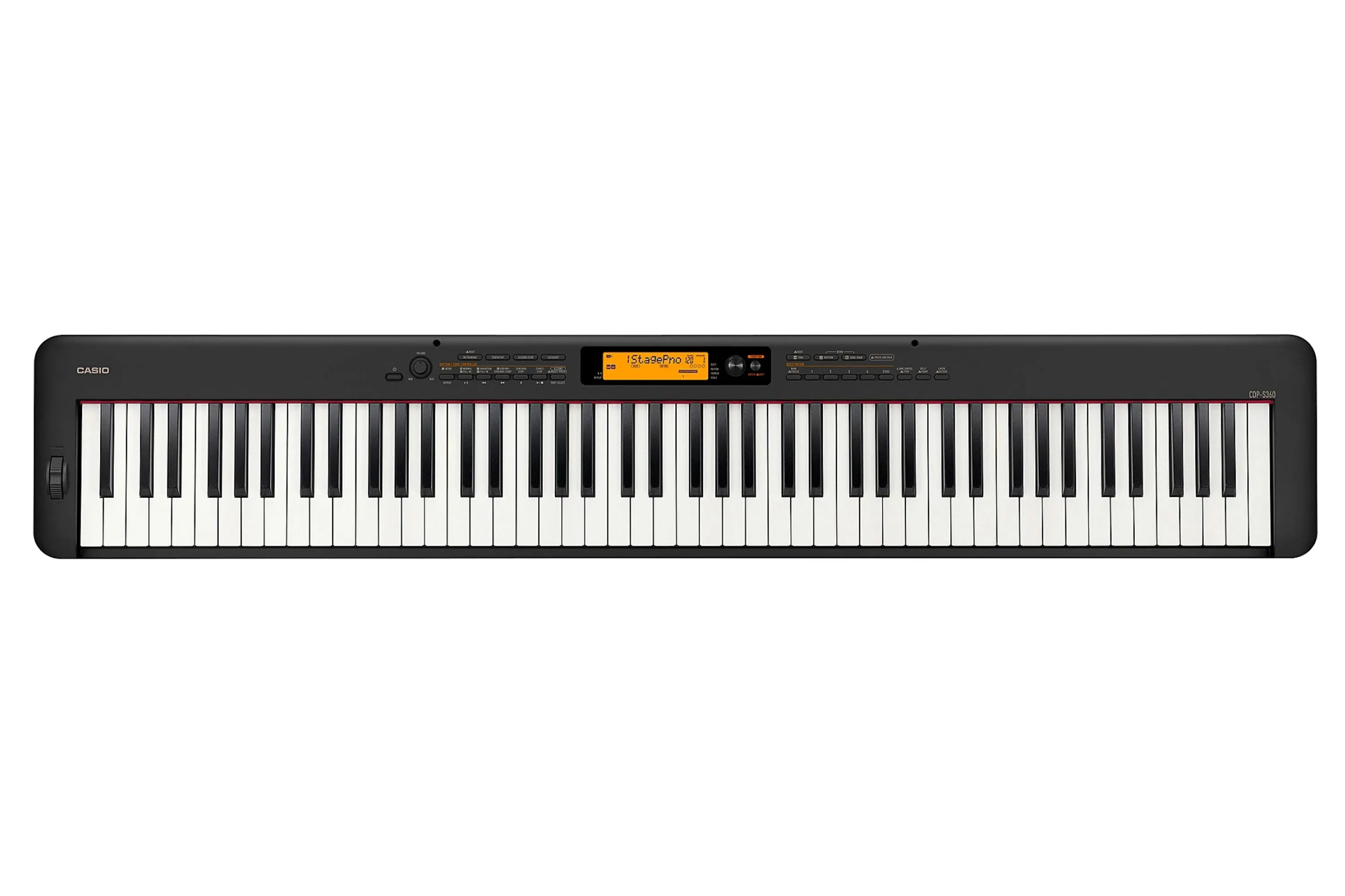 Casio CDP-S360BK 88-Key Compact Digital Piano - Black