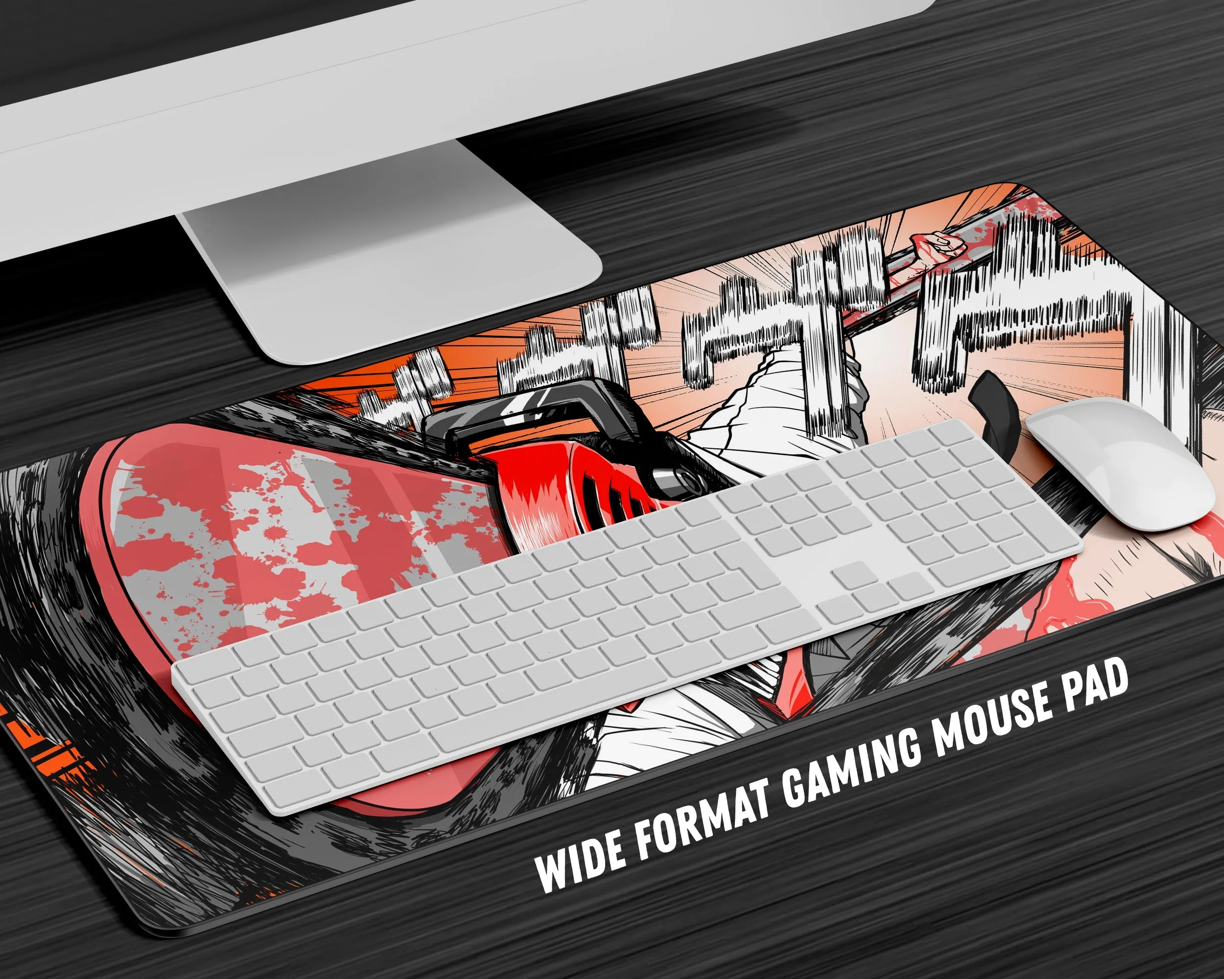 Chainsaw Man Denji Artistic Gaming Mouse Pad