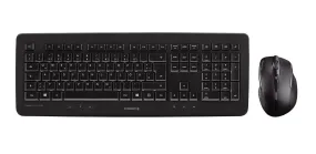 Cherry Dw 5100 Keyboard Mouse Included Universal Rf Wireless Us English Black