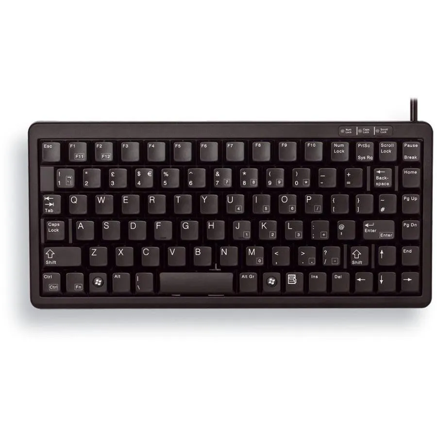 Cherry G84-4100 Compact 83 Key Compact Keyboard Black