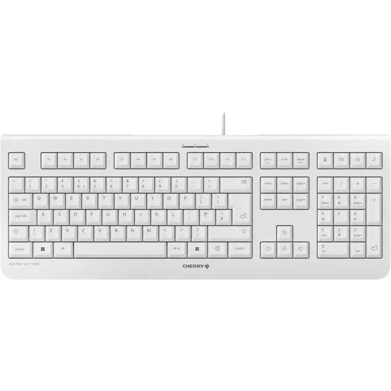 Cherry KC1000 Corded Keyboard White (UK)