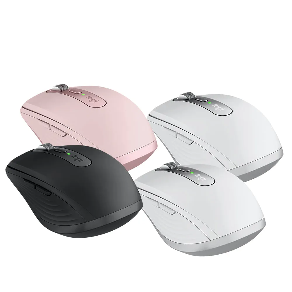 [CLEARANCE] Logitech MX Anywhere 3 Wireless Mouse Type C with 2.4GHz Bluetooth Connection, 4000 DPI, Ultra-Fast Scrolling, and Up to 70 days Battery Life for Chrome OS, Linux, Mac, Windows, iPadOS