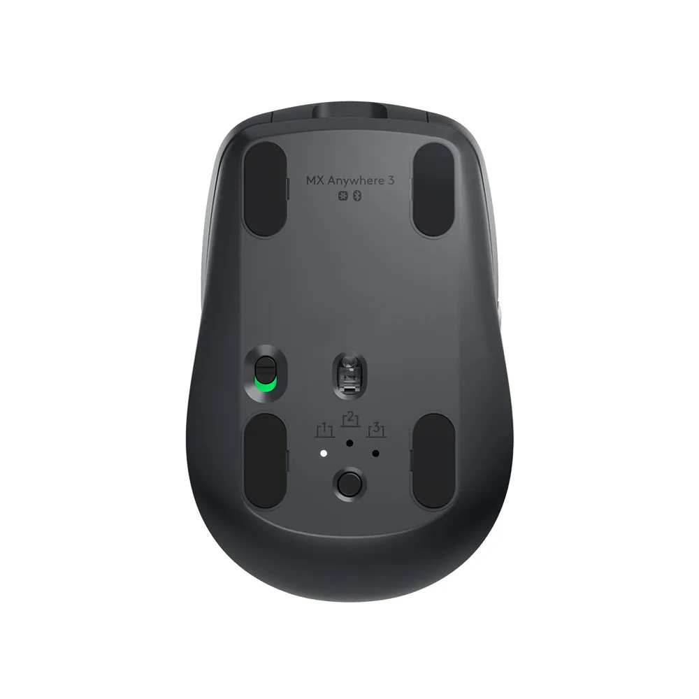 [CLEARANCE] Logitech MX Anywhere 3 Wireless Mouse Type C with 2.4GHz Bluetooth Connection, 4000 DPI, Ultra-Fast Scrolling, and Up to 70 days Battery Life for Chrome OS, Linux, Mac, Windows, iPadOS